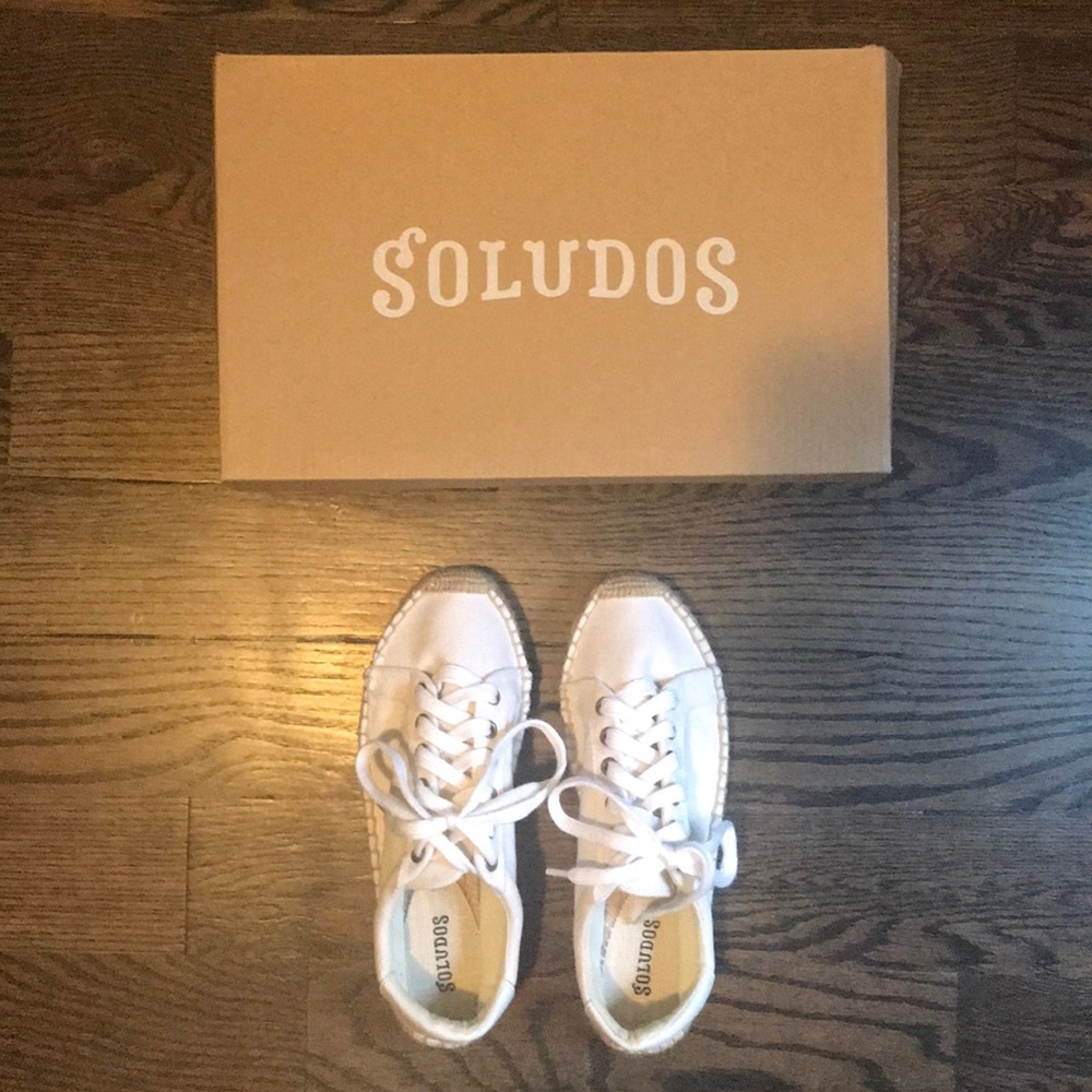 Never Worn Soludos Platform Sneaker